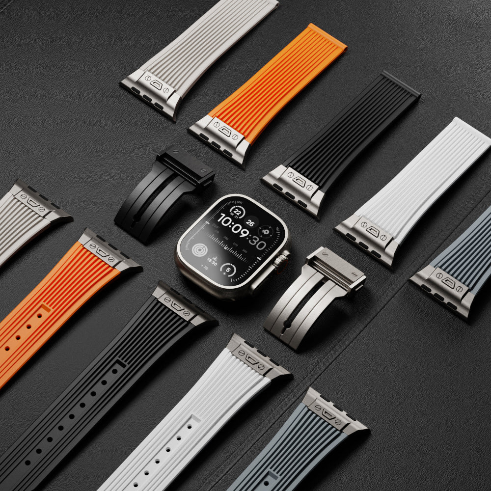 Chic and Style | SilkStrap | Silicone band for Apple Watch