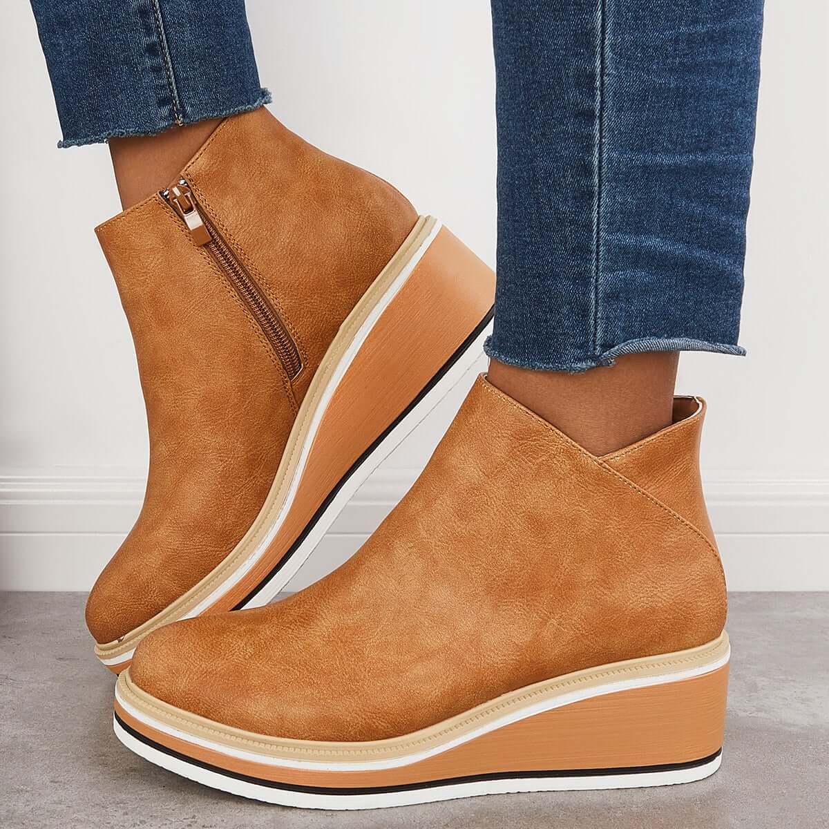 Chic und Stil | Bottines Orthopédiques pour Femmes