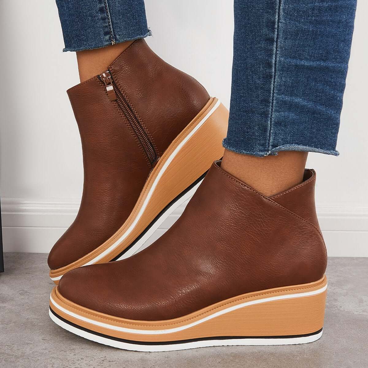 Chic und Stil | Bottines Orthopédiques pour Femmes