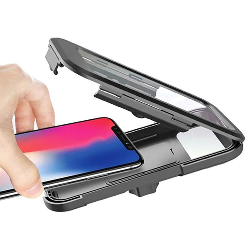 Chic and Style | 15W Waterproof Power Bank Holder for Bicycle Handlebar
