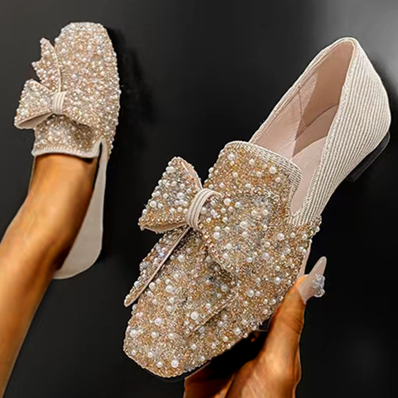 Chic and Style | Luciana Beautiful Sparkling Rhinestone Shoes