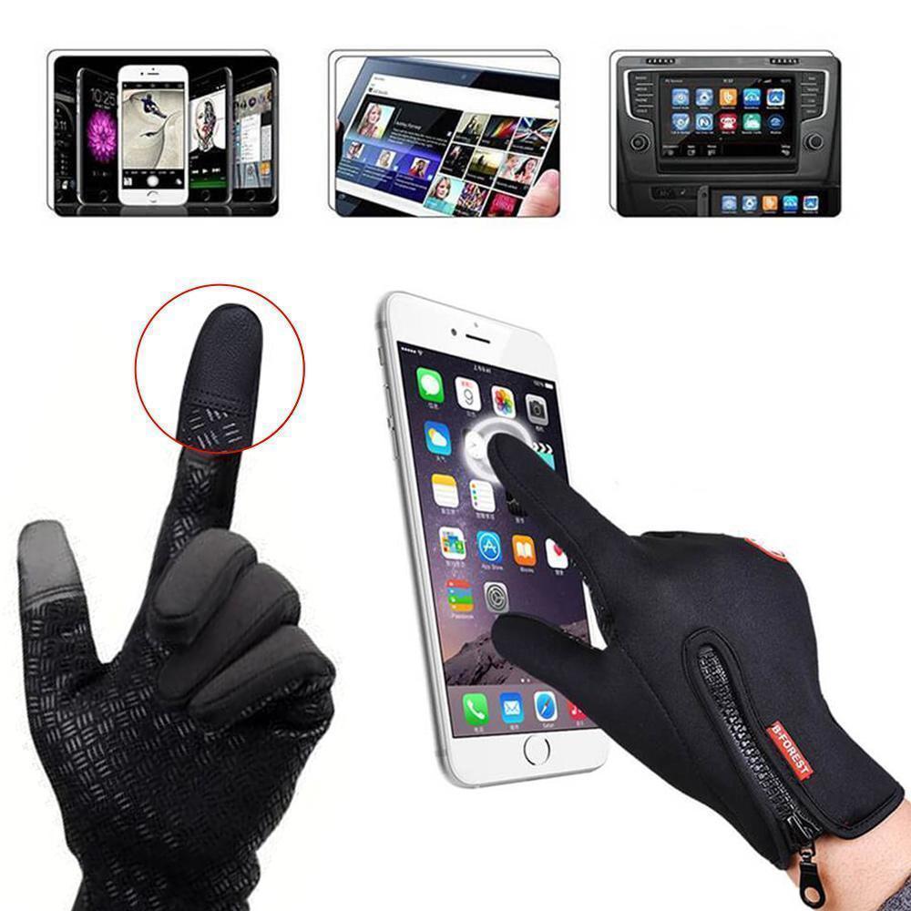 Chic und Stil | Gants Thermiques Chauds Cyclisme Course Conduite