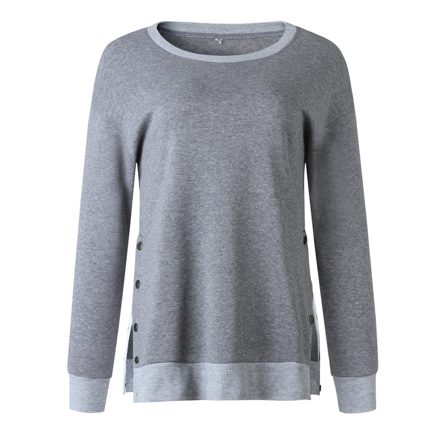 Pull et sweat décontracté pour femmes avec boutons-pression sur les côtés Chic und Stil