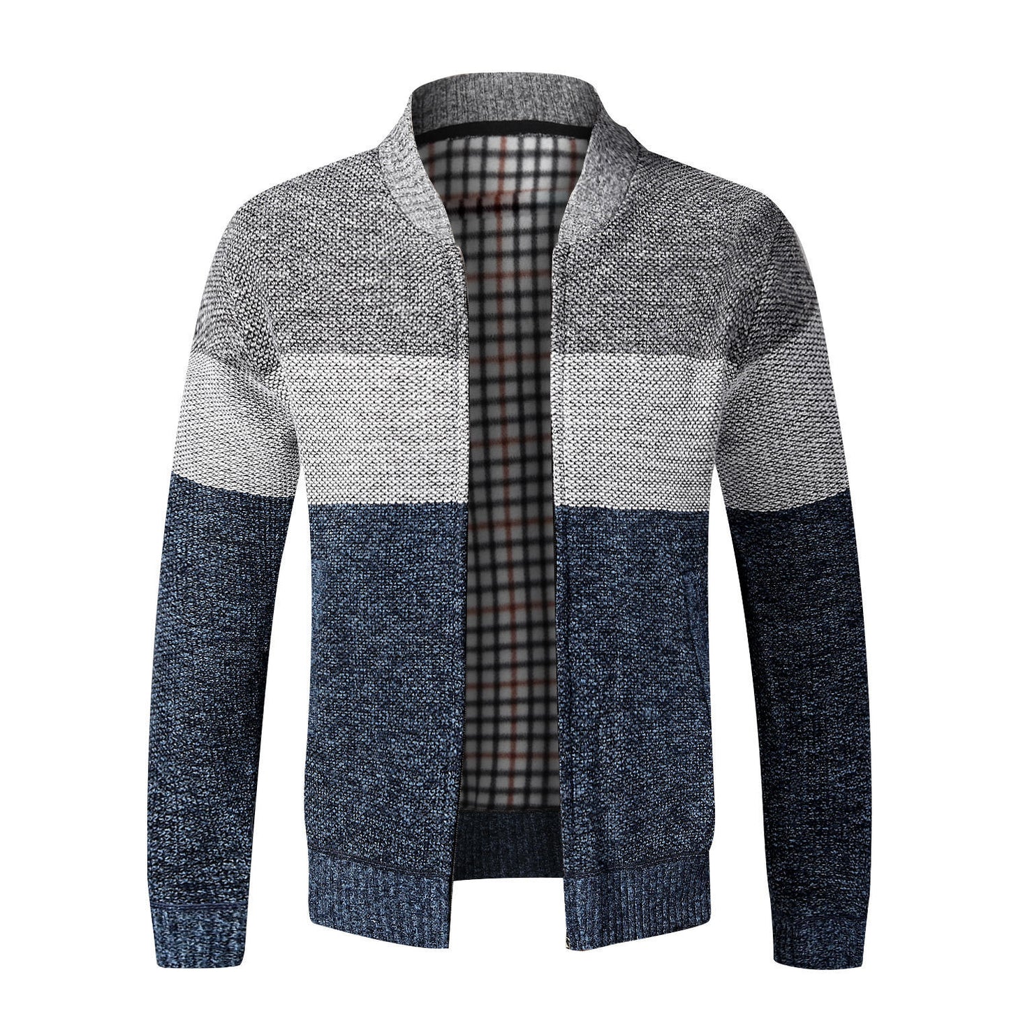Cardigan en tricot sportif pour hommes au design moderne Chic und Stil