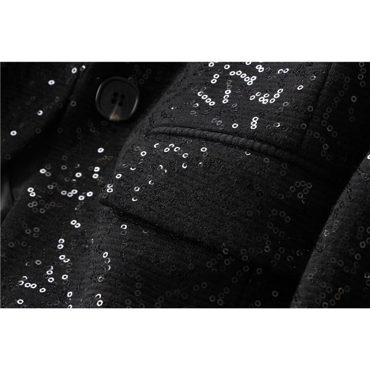 Blazer à sequins pour femmes Chic und Stil
