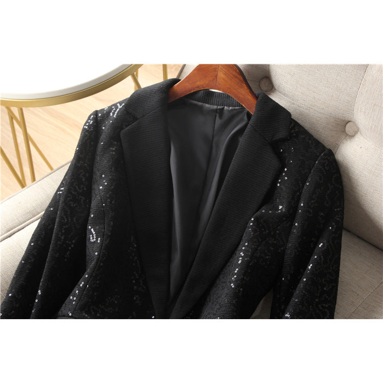 Blazer à sequins pour femmes Chic und Stil
