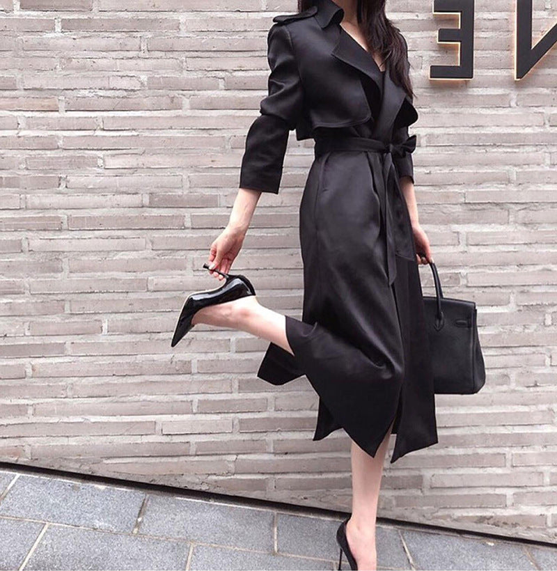 Manteau élégant pour femme avec ceinture Chic und Stil