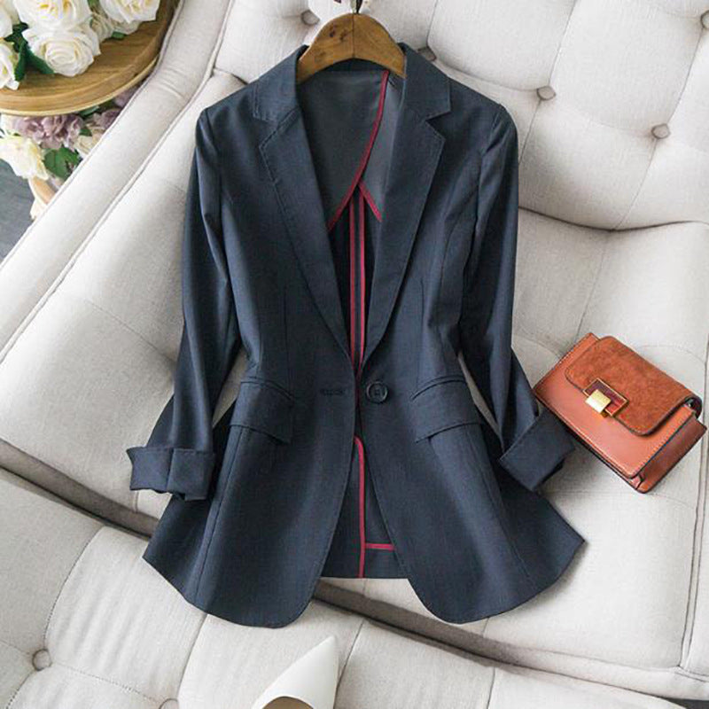 Blazer d'affaires ajusté pour femmes Chic und Stil