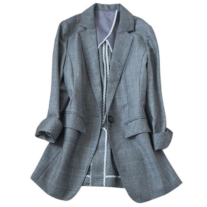 Blazer d'affaires ajusté pour femmes Chic und Stil