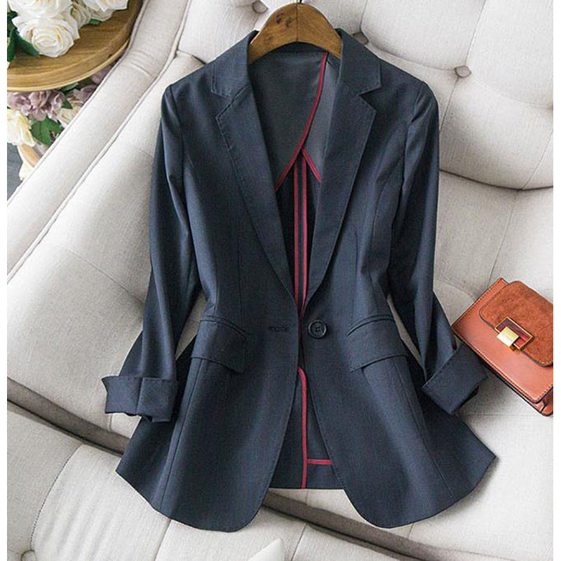 Blazer d'affaires ajusté pour femmes Chic und Stil