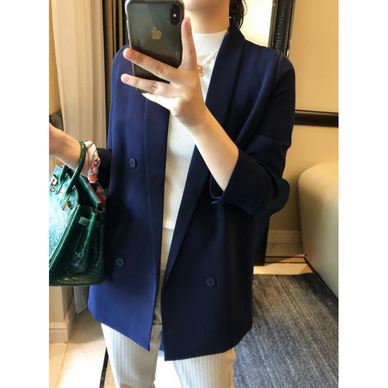 Veste oversized croisée pour femmes Chic und Stil