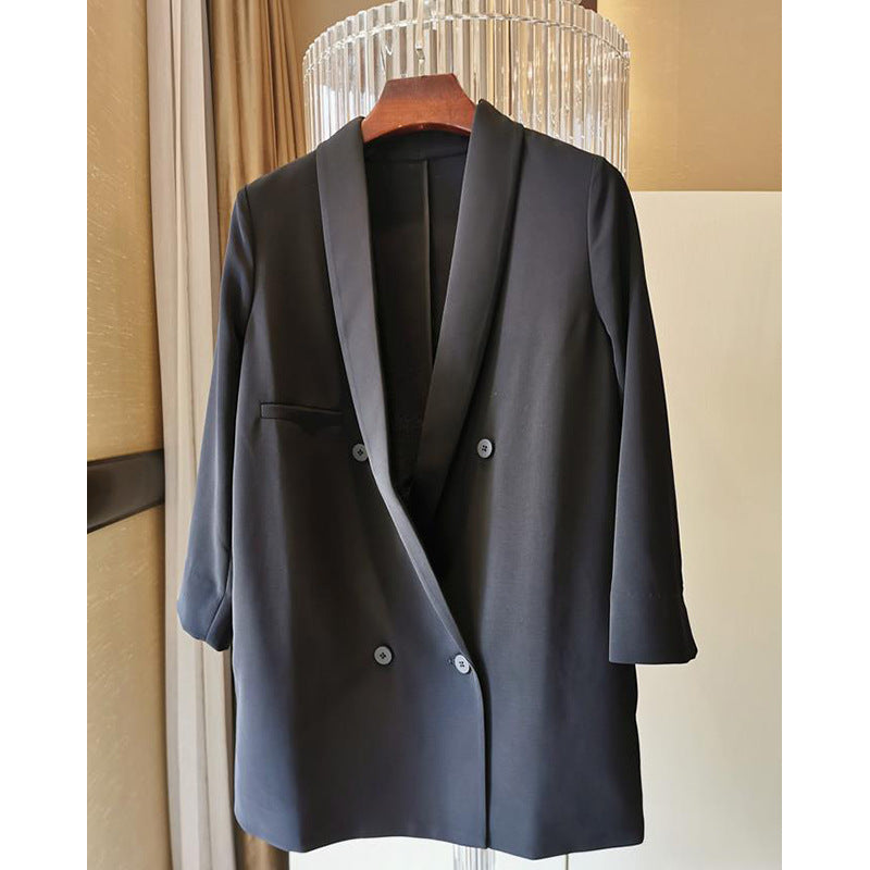 Veste oversized croisée pour femmes Chic und Stil