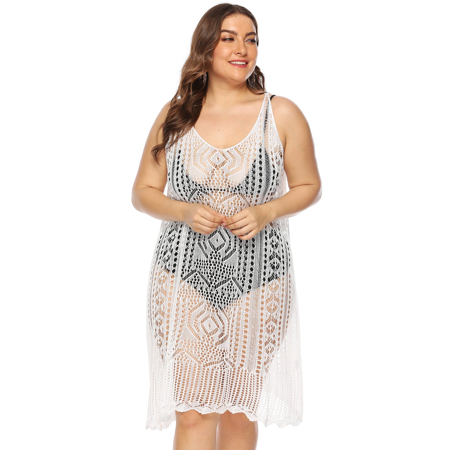 Robe de plage en crochet pour dames Chic und Stil 1750920243