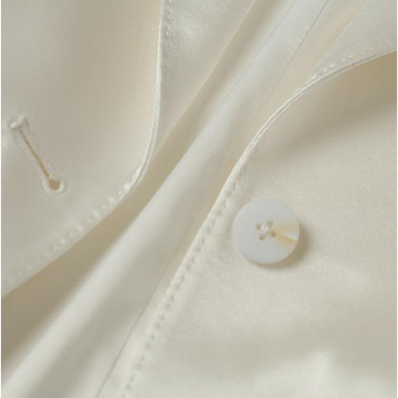 Blazer de soirée en satin pour femmes Chic und Stil