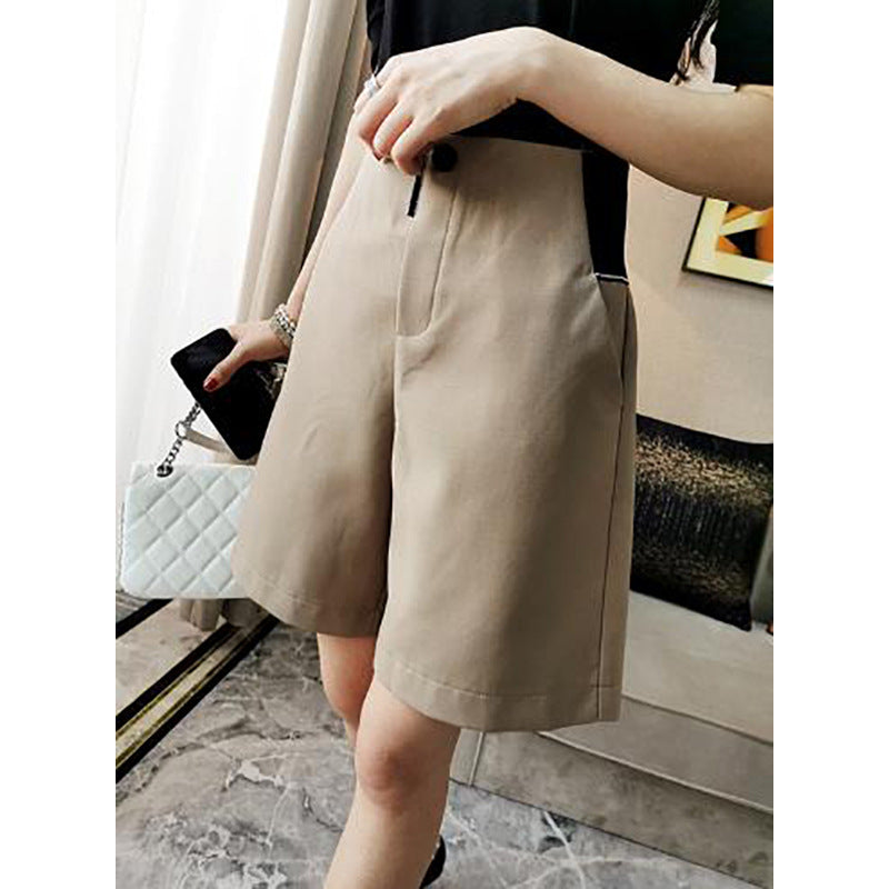 Shorts taille haute ajustés pour femmes Chic und Stil