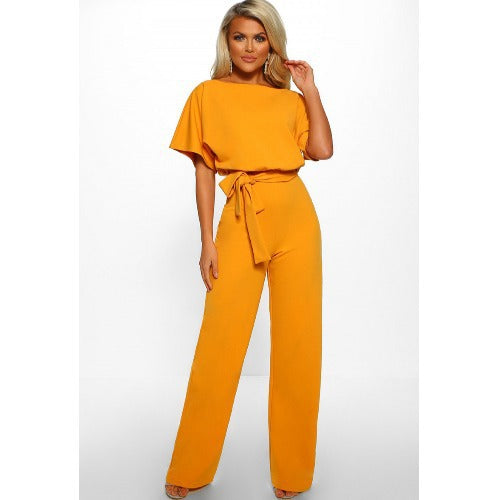 Salopette large pour femmes avec une ceinture stylée Chic und Stil