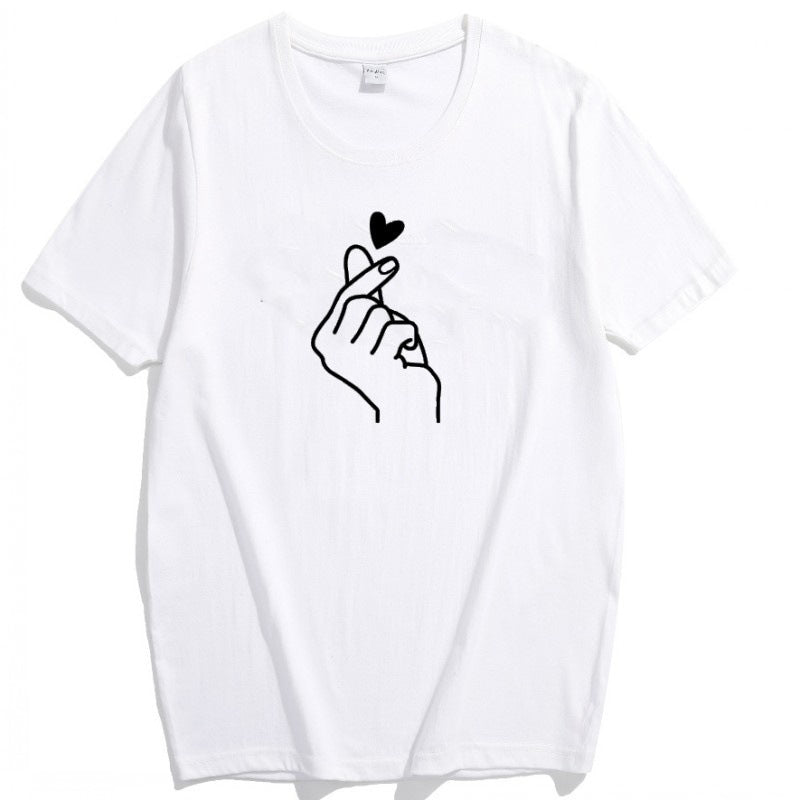 T-shirt graphique de loisirs féminin Chic und Stil