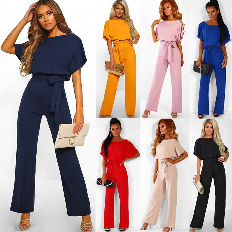 Salopette large pour femmes avec une ceinture stylée Chic und Stil