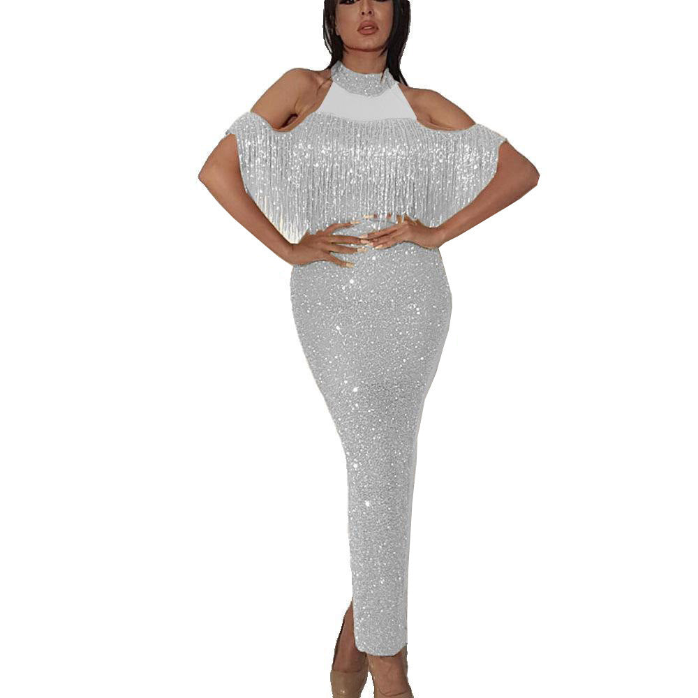 Robe de soirée glamour étincelante Chic und Stil