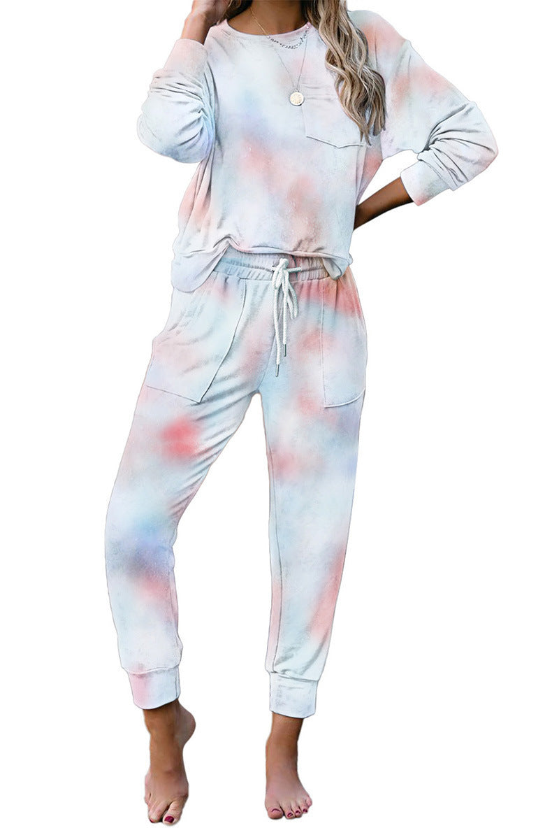 Robe décontractée confortable pour femme au design batik stylé Chic und Stil