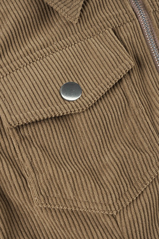 Chic und Stil | Casual Cord Jacket