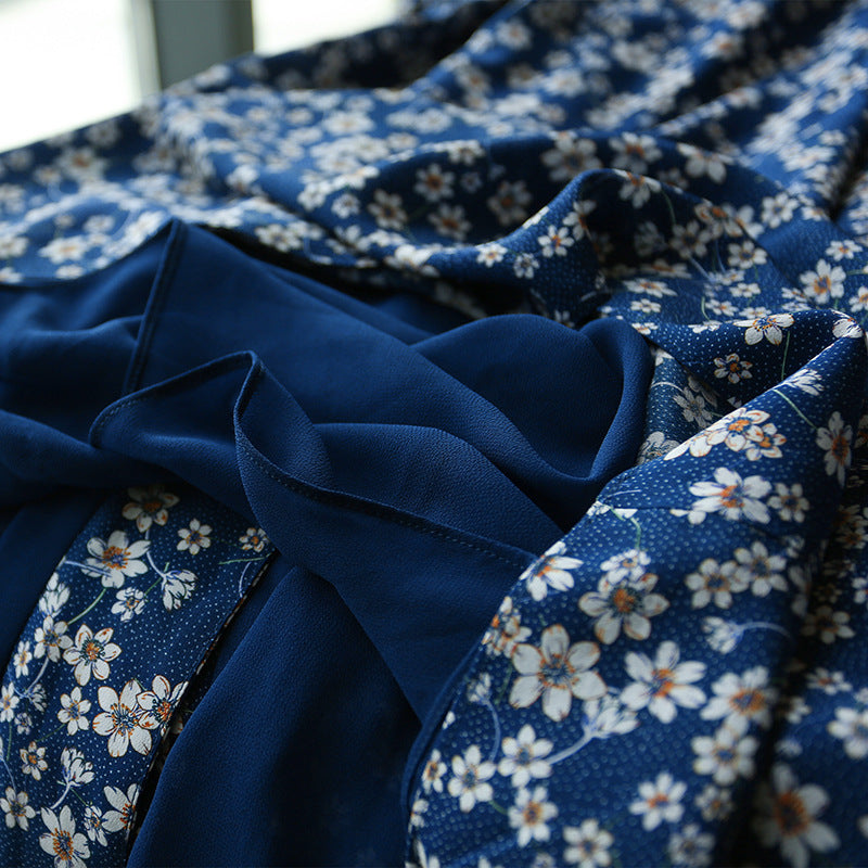 Robe Midi Florale Femme Chic und Stil