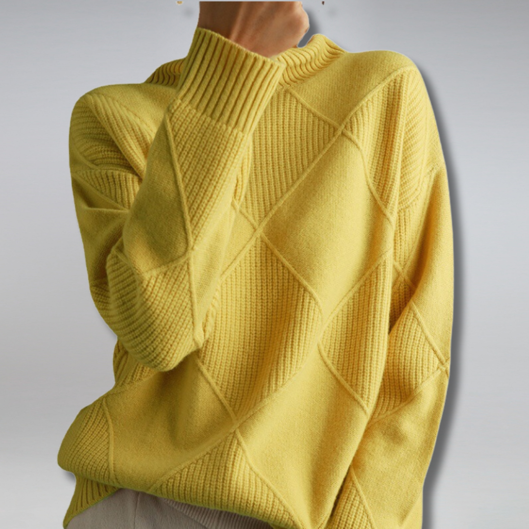 Chic and stylish | Comfortable women's turtleneck sweater
