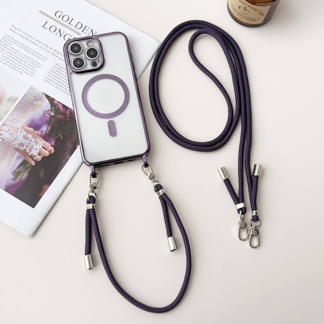 Chic and Style | iPhone Best MagSafe Shoulder Case - "Saint"