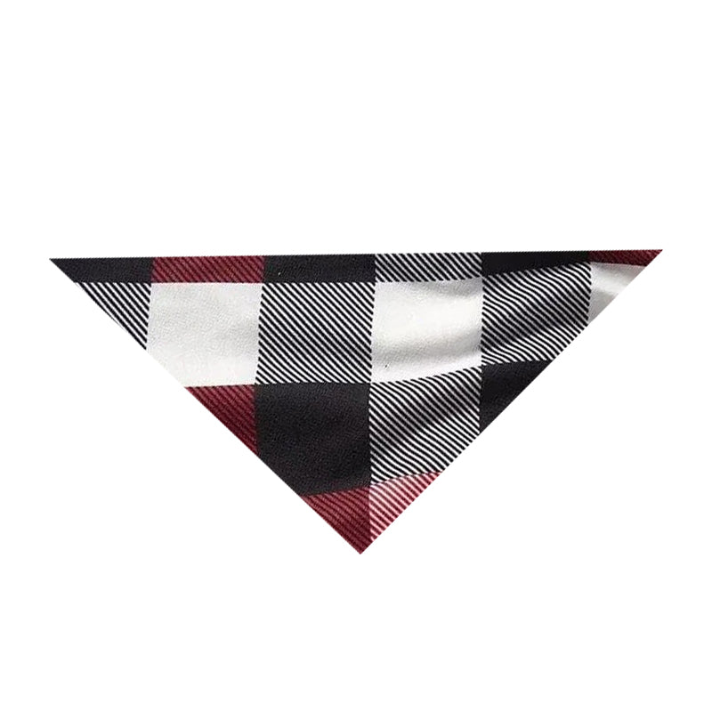 Chic und Stil | "Christmas With My Clan" Pattern Ⅱ - Red&Black&White Matching Checkered Pajama Pants