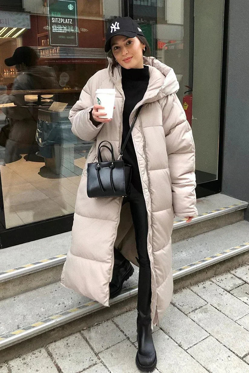 Chic Und Stil | Long Puffer Winter Coat