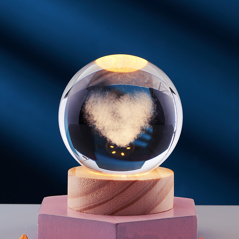 Chic and Style | 3D Crystal Night Light