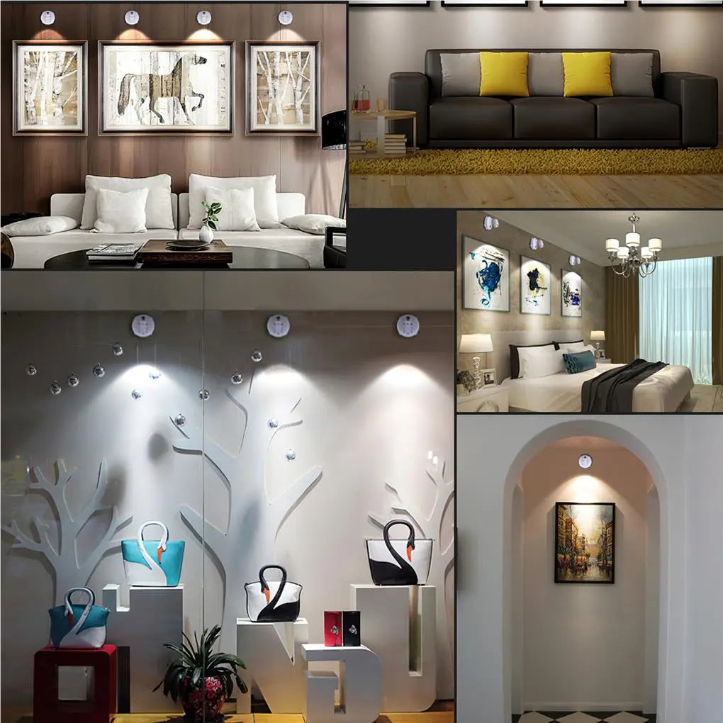 Chic and Style | Wireless, rechargeable LED spotlight and desk lamp with remote control