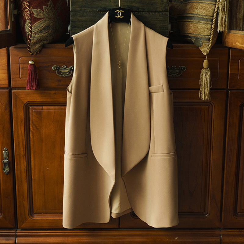 Gilet ouvert ajusté pour femmes Chic und Stil