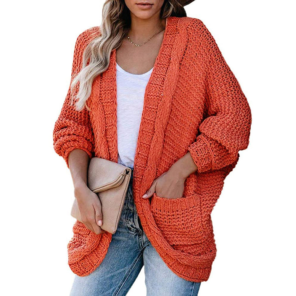 Veste en tricot pour femmes avec coupe ample et poches profondes Chic und Stil