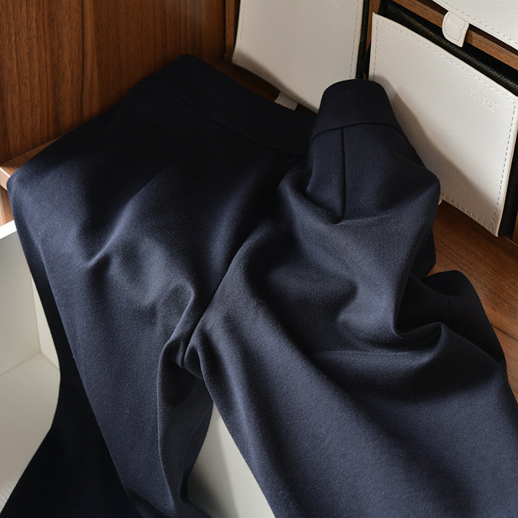 Pantalons à jambes fendues taille haute pour femmes Chic und Stil