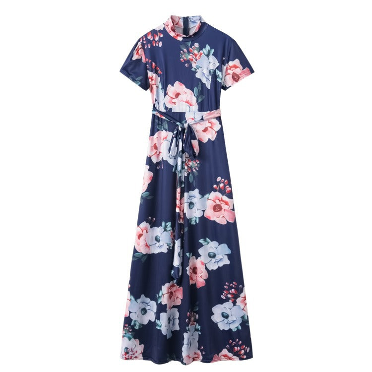 Robe maxi florale pour femmes Chic und Stil