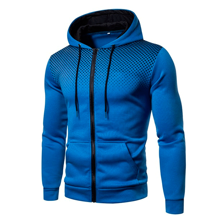 Veste de sport pour homme avec design perforé et poches pratiques Chic und Stil