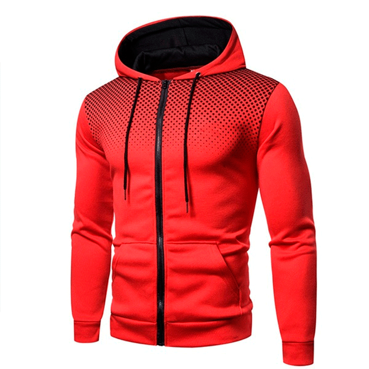 Veste de sport pour homme avec design perforé et poches pratiques Chic und Stil