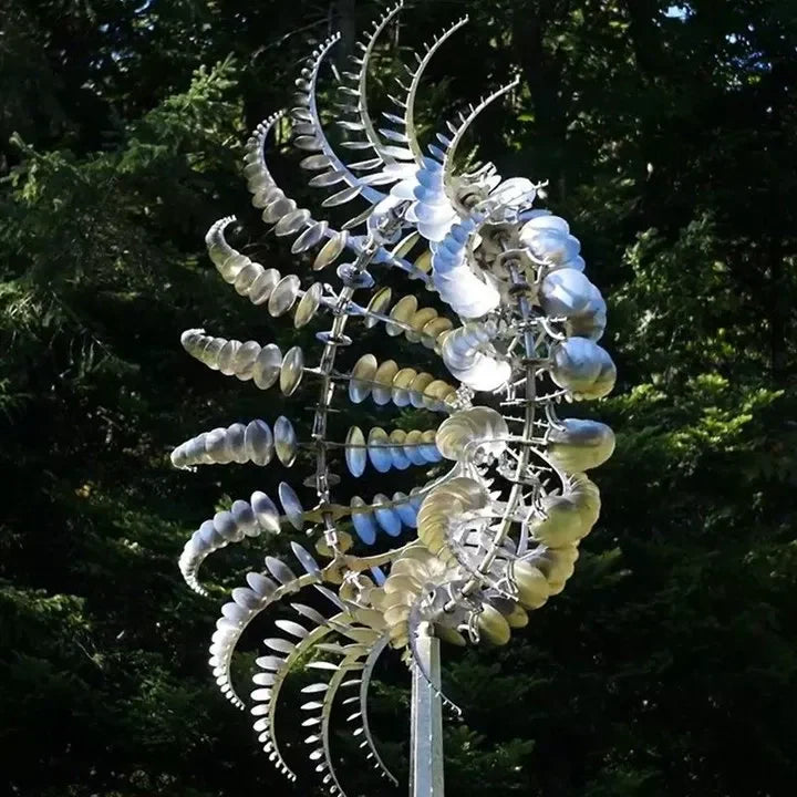 Chic and Style | Magical and Unique Kinetic Metal Wind Turbine