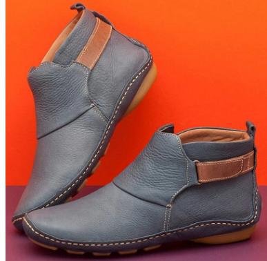 Bottines confort élégantes pour femmes en cuir de haute qualité Chic und Stil