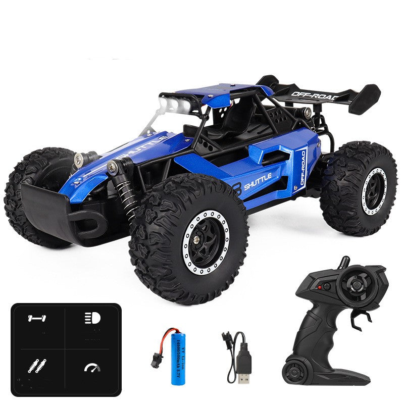Chic and Style | 1:16 RC Car with LED Lights – High-Speed Off-Road Adventure