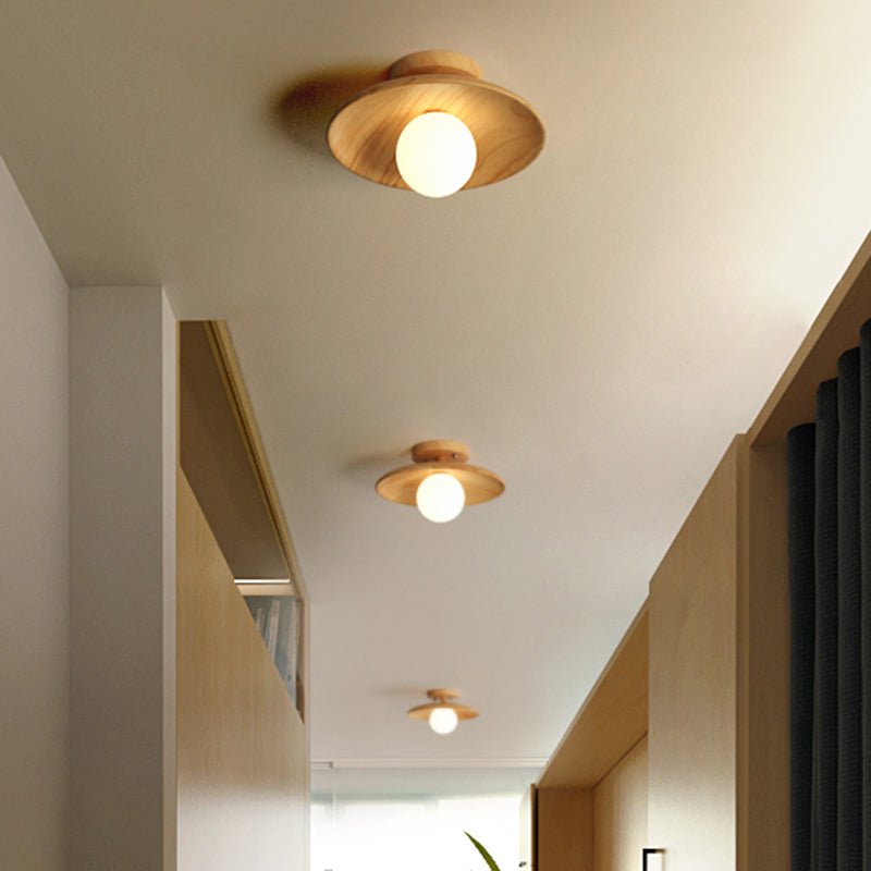 NatureGlow Lampe de Plafond en Bois - Élégante et Écologique-Plafonniers-ChicUndStil