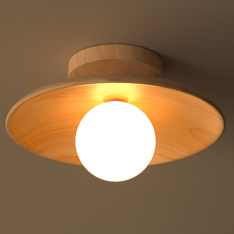 NatureGlow Lampe de Plafond en Bois - Élégante et Écologique-Plafonniers-ChicUndStil