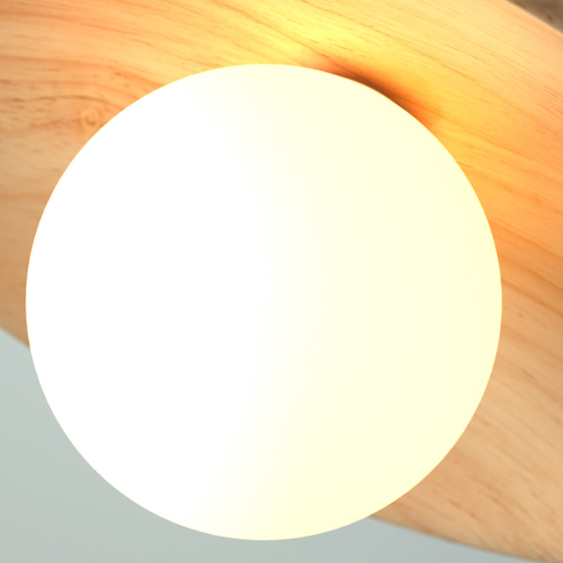 NatureGlow Lampe de Plafond en Bois - Élégante et Écologique-Plafonniers-ChicUndStil