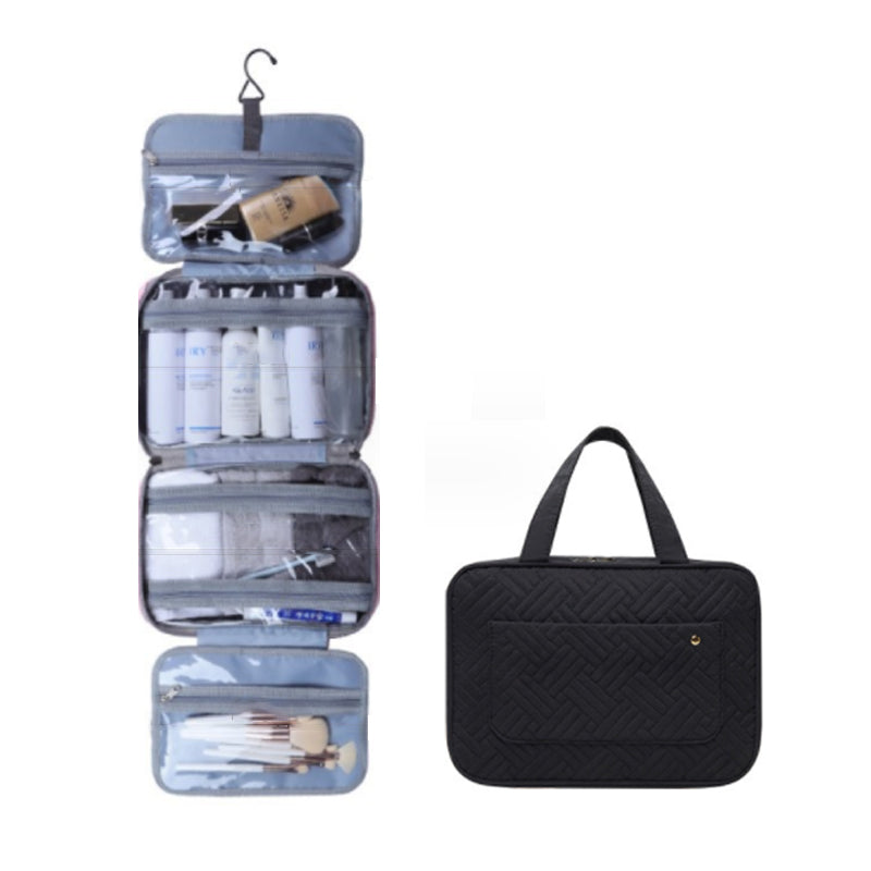 Chic and Style | Perfect for Travel - Women's Toiletry Bag with Hanging Hook