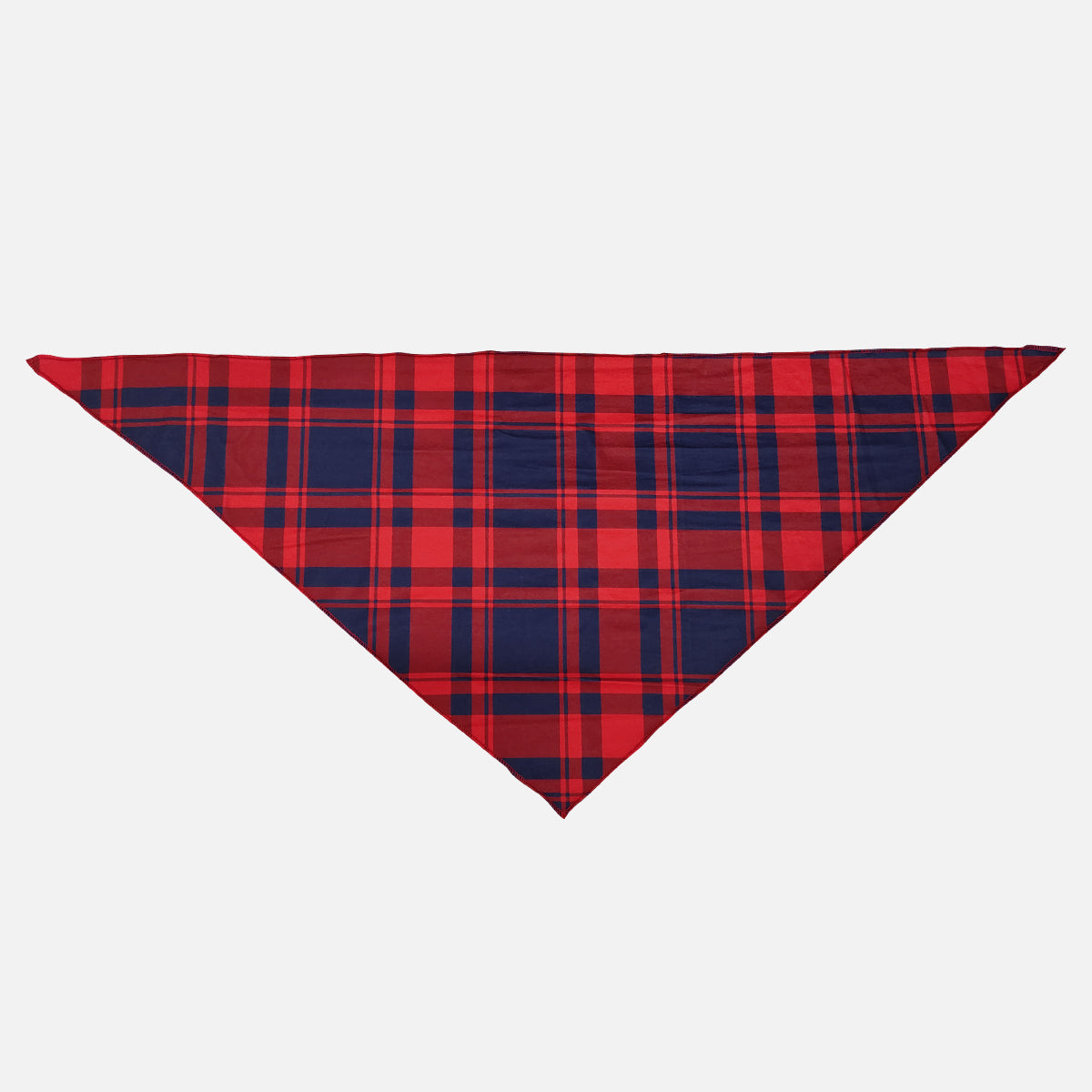 Chic und Stil | "2025 Santa Crew" Text and Santa Hat Prints Blue Long Sleeve Top with Red and Blue Checkered Pants Christmas Matching Pyjamas