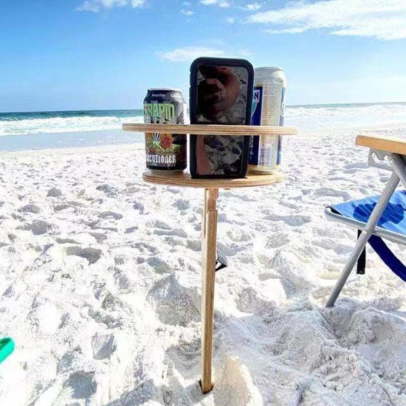 Chic and Style | Portable Wine Table for Outdoor Use