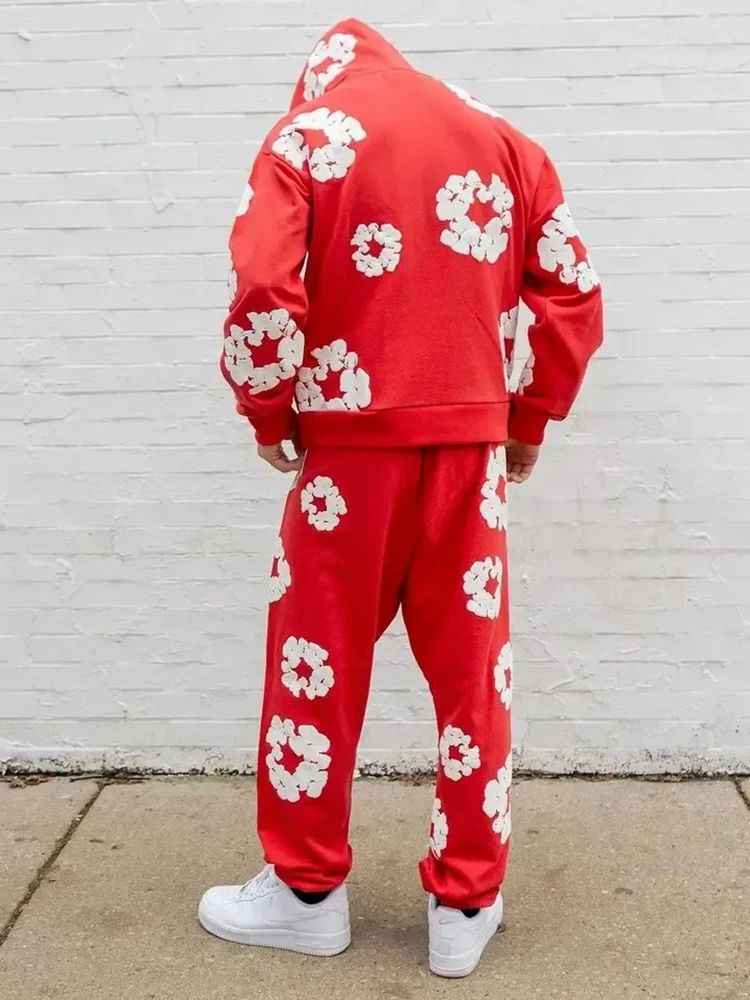 Chic and Style | Tracksuit - Floral Hoodie