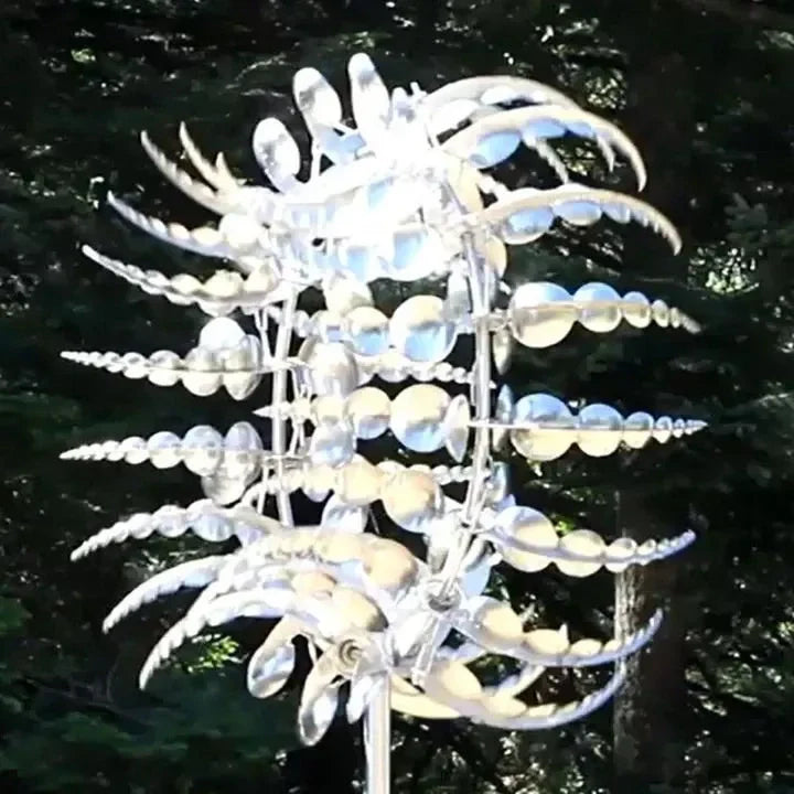Chic and Style | Magical and Unique Kinetic Metal Wind Turbine