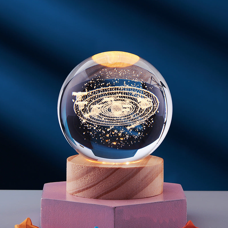 Chic and Style | 3D Crystal Night Light